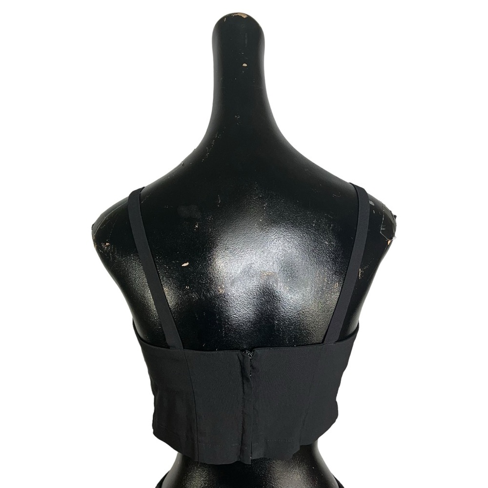 Vintage Studio F Collection black crop top - Picture 6 of 10